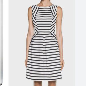 3/$30 Dalia Black & White Skater Dress